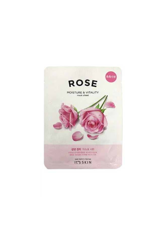 Its Skin It'S Skin The Fresh Moisture & Vitality Mask Sheet Rose 20g - Image 1
